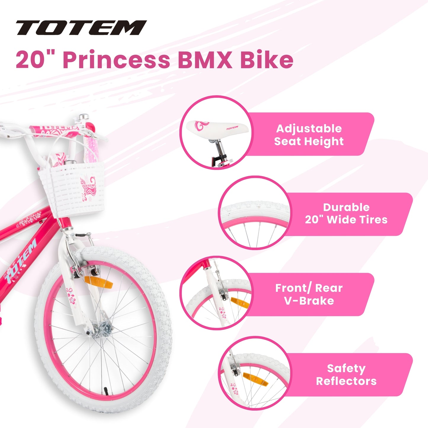 TOTEM 20" Princess BMX Bike