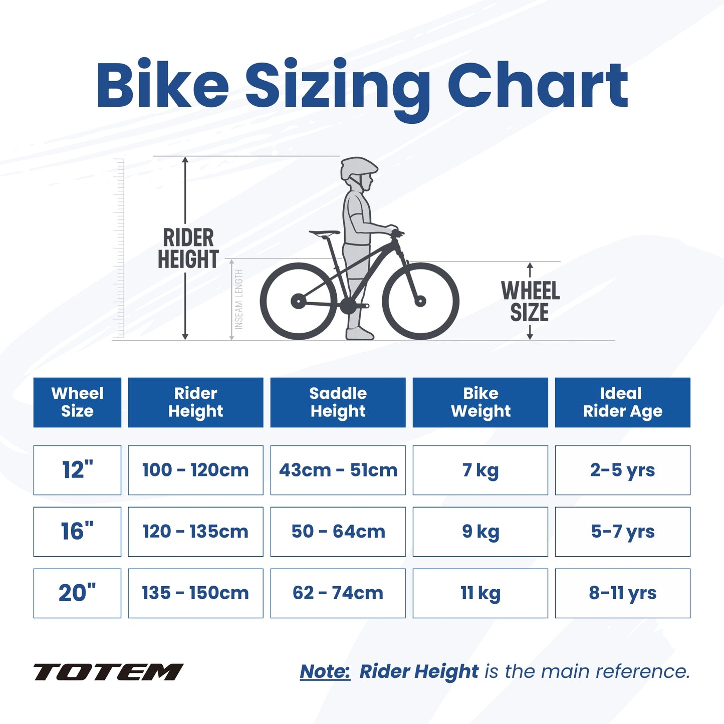 TOTEM 12" Mojo Pump Up BMX Bike
